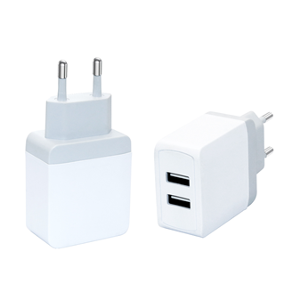 新增5V2A双USB口充电器 